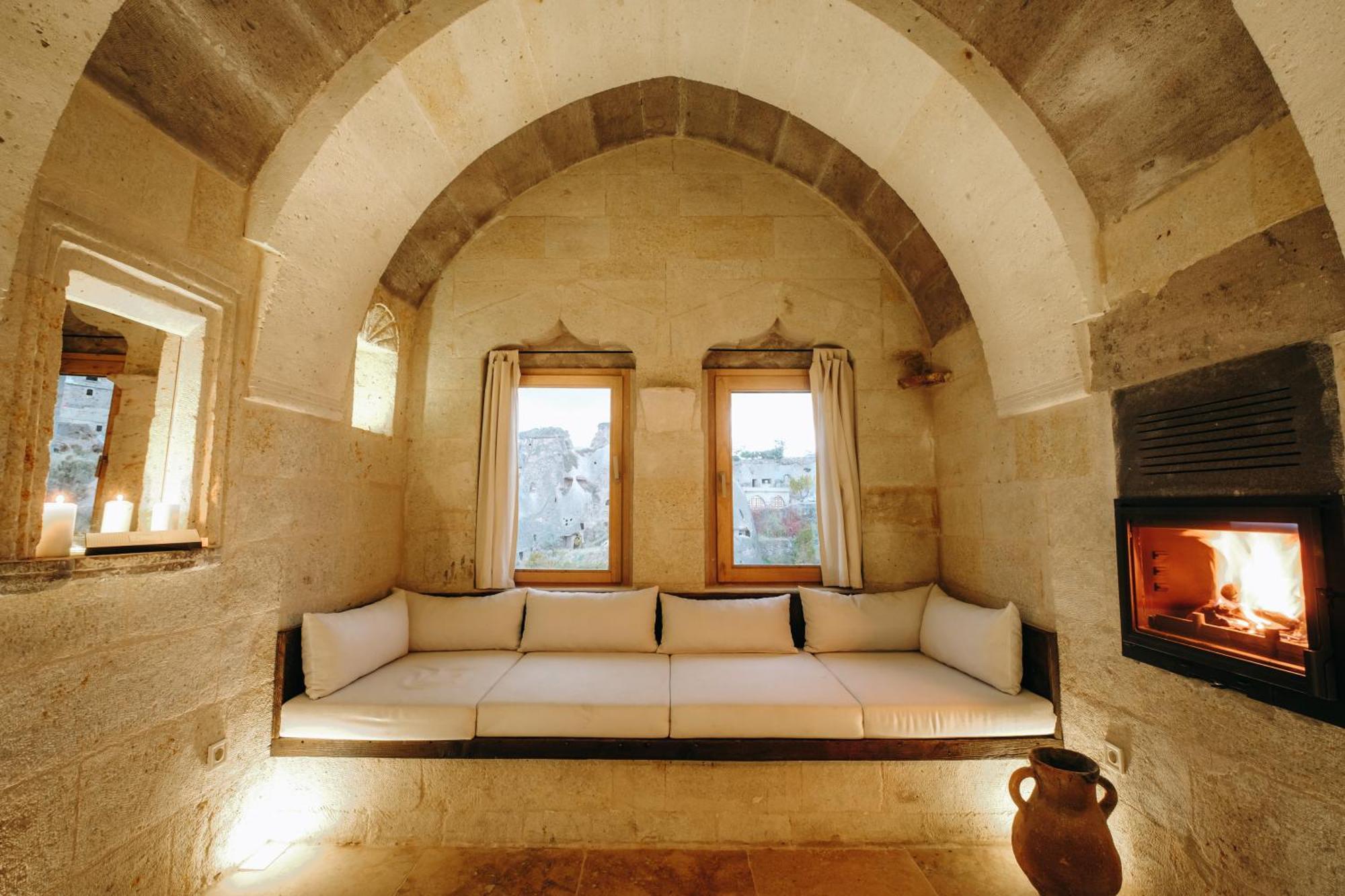 Millstone Cave Suites Hotel Üçhisar Exterior foto